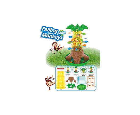 Игровой набор A-Toys Падающая обезьянка (ZD-021), изображение 2 Игровой набор A-Toys Падающая обезьянка (ZD-021), изображение 2