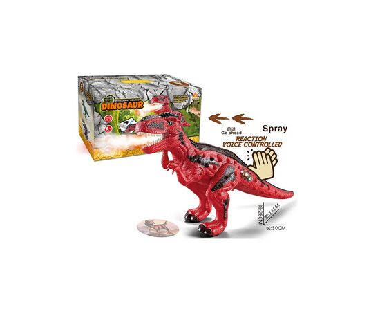 Интерактивная игрушка A-Toys Динозавр красный (60169A)