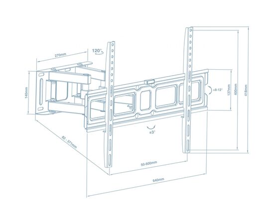 Кронштейн Walfix R-514B, изображение 2 Кронштейн Walfix R-514B, изображение 2