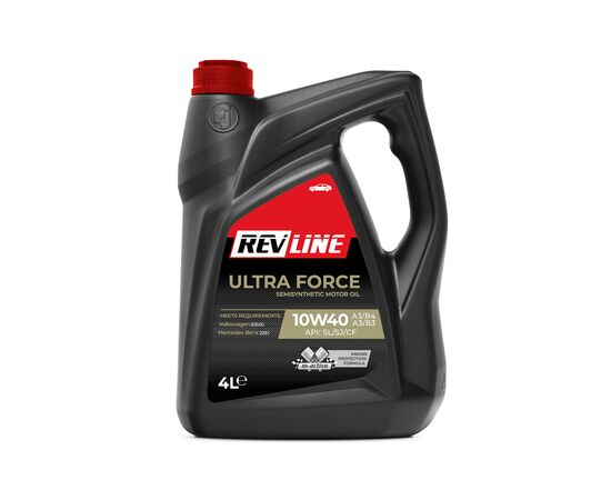 Моторное масло REVLINE ULTRA FORCE SEMISYNTHETIC 10w40 4л (RUF10404)