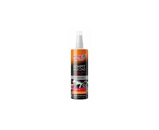 Автополіроль MOJE AUTO Cocpit Milk Glossy Black 300мл (19-615)