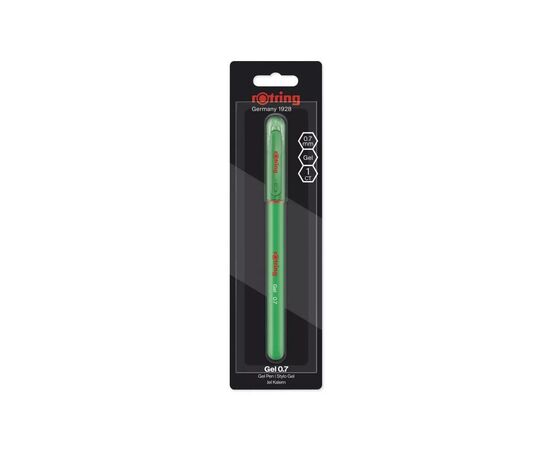 Ручка гелевая Rotring Drawing ROTRING GEL Green GEL 0,7 блистер (R2115362G)