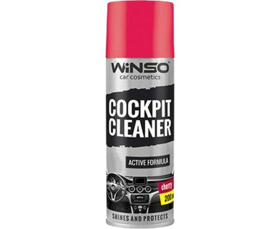 Автополироль WINSO Cockpit Cleaner (вишня) 200мл (820290)