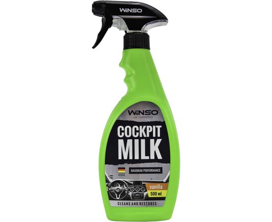 Автополироль WINSO Cocpit Milk (ваниль) 500мл (810600)