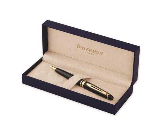 Ручка кулькова Waterman EXPERT Black (BP 20021), зображення 4
