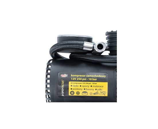 Автомобильный компрессор VIRAGE 12V 250 Psi 18 Атм (93-015), изображение 3 Автомобильный компрессор VIRAGE 12V 250 Psi 18 Атм (93-015), изображение 3