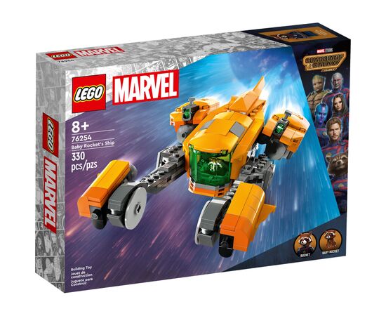 Конструктор LEGO Marvel Super Heroes Звездолет малыша Ракеты 191 деталь (76254)
