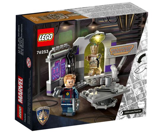 Конструктор LEGO Marvel Super Heroes Штаб-квартира Часовых Галактики 122 детали (76253), изображение 5 Конструктор LEGO Marvel Super Heroes Штаб-квартира Часовых Галактики 122 детали (76253), изображение 5