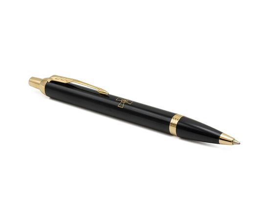 Ручка шариковая Parker IM 17 ARMY Black GT BP Эмблема ВСУ (22032_W001y), изображение 3 Ручка шариковая Parker IM 17 ARMY Black GT BP Эмблема ВСУ (22032_W001y), изображение 3