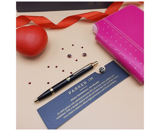 Ручка шариковая Parker IM 17 LOVE Black GT BP Купидон (22032_L020y), изображение 3 Ручка шариковая Parker IM 17 LOVE Black GT BP Купидон (22032_L020y), изображение 3