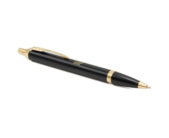 Ручка кулькова Parker IM 17 UKRAINE Black GT BP Тризуб прозорий (22032_T010y), зображення 3 Ручка кулькова Parker IM 17 UKRAINE Black GT BP Тризуб прозорий (22032_T010y), зображення 3