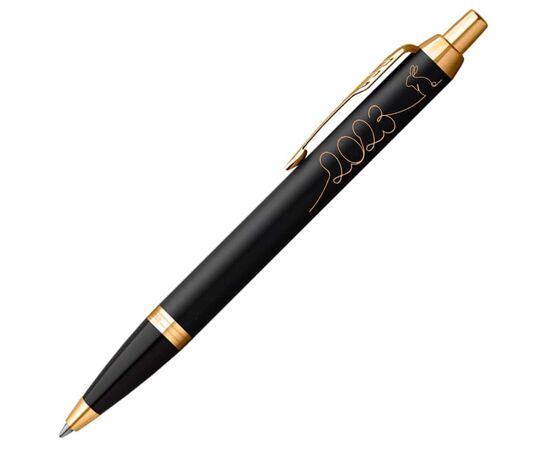 Ручка кулькова Parker IM 17 ZODIAC Black GT BP 2023 Рік Кролика (22032_Z212y), зображення 3 Ручка кулькова Parker IM 17 ZODIAC Black GT BP 2023 Рік Кролика (22032_Z212y), зображення 3