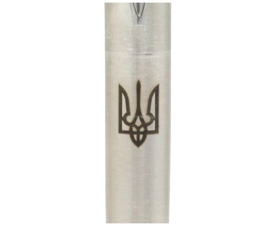 Ручка шариковая Parker JOTTER 17 UKRAINE SS CT BP Трезубец (16132_TR), изображение 3 Ручка шариковая Parker JOTTER 17 UKRAINE SS CT BP Трезубец (16132_TR), изображение 3