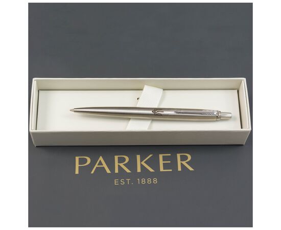 Ручка шариковая Parker JOTTER 17 UKRAINE SS CT BP Трезубец (16132_TR), изображение 6 Ручка шариковая Parker JOTTER 17 UKRAINE SS CT BP Трезубец (16132_TR), изображение 6