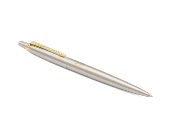 Ручка шариковая Parker JOTTER 17 UKRAINE SS GT BP Трезубец золотой (16032_T001g), изображение 3 Ручка шариковая Parker JOTTER 17 UKRAINE SS GT BP Трезубец золотой (16032_T001g), изображение 3