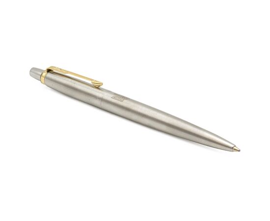 Ручка шариковая Parker JOTTER 17 UKRAINE SS GT BP Трезубец прозрачный (16032_T010b), изображение 3 Ручка шариковая Parker JOTTER 17 UKRAINE SS GT BP Трезубец прозрачный (16032_T010b), изображение 3