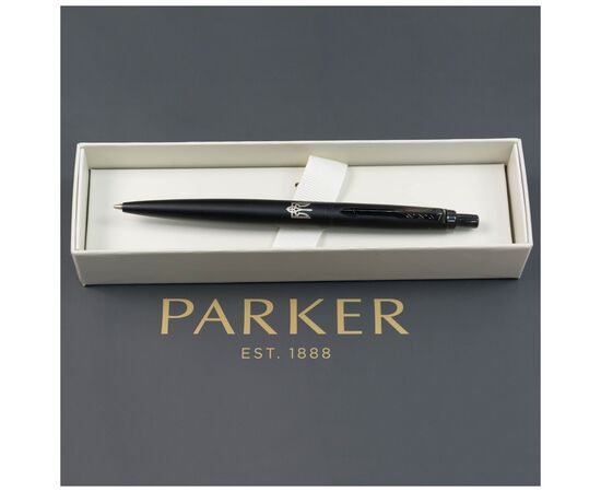 Ручка кулькова Parker JOTTER 17 XL UKRAINE Monochrome Black BT BP Тризуб (12432_TR), зображення 3 Ручка кулькова Parker JOTTER 17 XL UKRAINE Monochrome Black BT BP Тризуб (12432_TR), зображення 3
