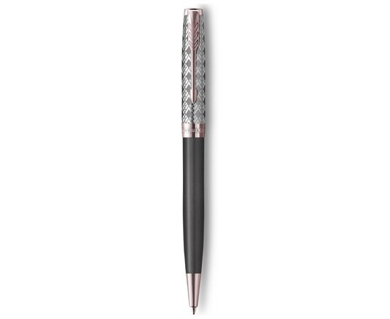 Ручка шариковая Parker SONNET 17 Metal & Grey Lacquer PGT BP (68 232)