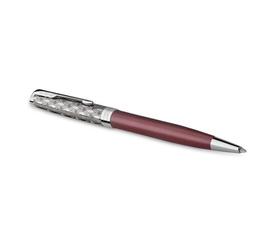 Ручка шариковая Parker SONNET 17 Metal & Red Lacquer CT BP (68 332), изображение 2 Ручка шариковая Parker SONNET 17 Metal & Red Lacquer CT BP (68 332), изображение 2