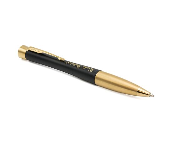 Ручка кулькова Parker URBAN 17 UKRAINE Muted Black GT BP Тризуб на торці Слава Україні (30035_T011y), зображення 3 Ручка кулькова Parker URBAN 17 UKRAINE Muted Black GT BP Тризуб на торці Слава Україні (30035_T011y), зображення 3