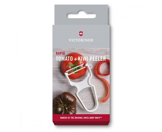 Овощечистка Victorinox Rapid Serrate White (6.0933), изображение 5 Овощечистка Victorinox Rapid Serrate White (6.0933), изображение 5