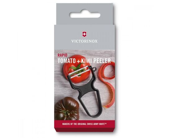 Овощечистка Victorinox Rapid Serrate Black (6.0933.3), изображение 2 Овощечистка Victorinox Rapid Serrate Black (6.0933.3), изображение 2
