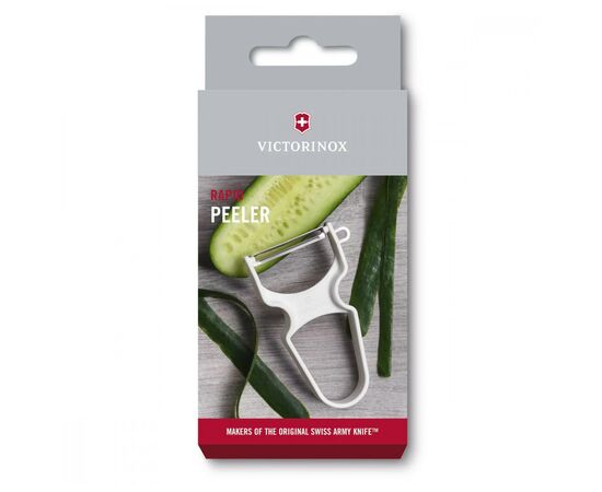 Овощечистка Victorinox Rapid Straight Blade White (6.0930), изображение 2 Овощечистка Victorinox Rapid Straight Blade White (6.0930), изображение 2