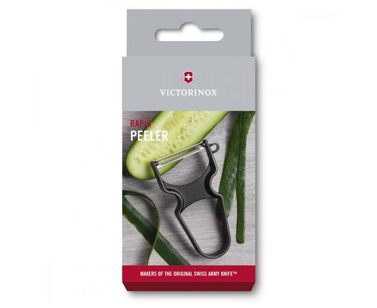Овощечистка Victorinox Rapid Straight Blade Black (6.0930.3), изображение 2 Овощечистка Victorinox Rapid Straight Blade Black (6.0930.3), изображение 2