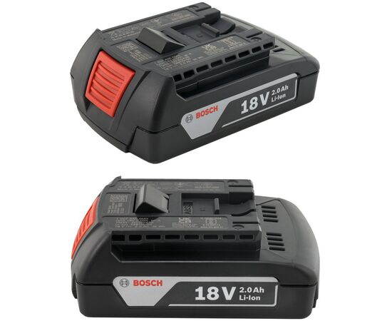 Шуруповерт Bosch GSR 180 LI + 2х2.0 Ah + Набір біт 11 шт. + набір свердл 12 шт. (0.601.9F8.10A), зображення 8 Шуруповерт Bosch GSR 180 LI + 2х2.0 Ah + Набір біт 11 шт. + набір свердл 12 шт. (0.601.9F8.10A), зображення 8