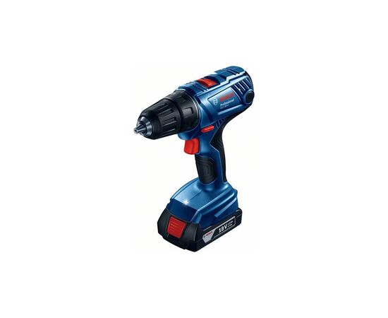 Шуруповерт Bosch GSR 180 LI + 2х2.0 Ah + Набір біт 11 шт. + набір свердл 12 шт. (0.601.9F8.10A)