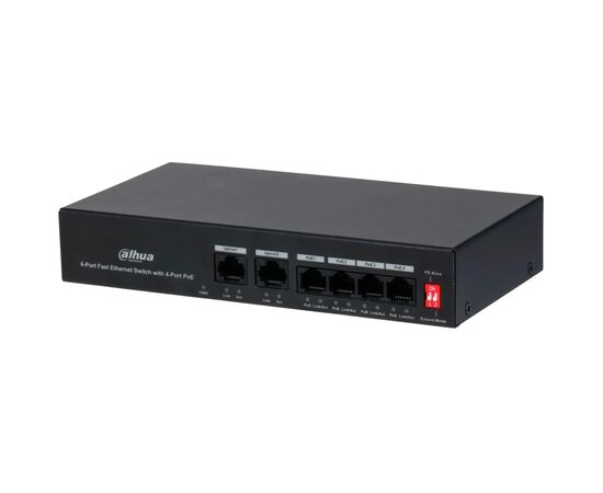 Комутатор мережевий Dahua DH-PFS3006-4ET-36