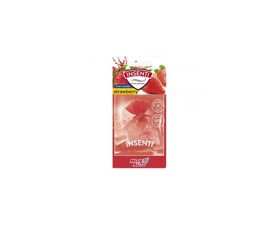 Ароматизатор для автомобиля MOJE AUTO Insenti Fresh Bag Strawberry 20мл (15-504)