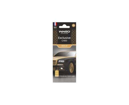 Ароматизатор для автомобиля WINSO Card Exclusive Gold (533130)