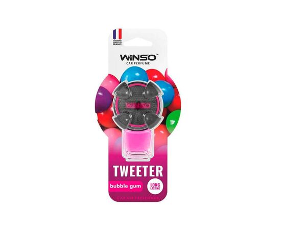 Ароматизатор для автомобиля WINSO Tweeter Bubble Gum 8мл (530840)