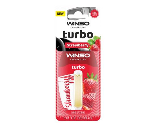 Ароматизатор для автомобиля WINSO Turbo Strawberry (532790)