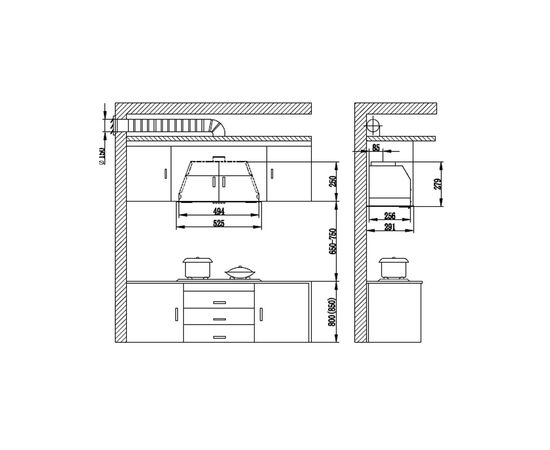 Вытяжка кухонная ZIRTAL GRUPPO 5 BL, изображение 6 Вытяжка кухонная ZIRTAL GRUPPO 5 BL, изображение 6