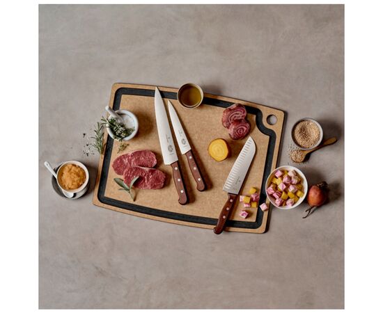 Разделочная доска Victorinox Epicurean Gourmet M Brown (7.4129), изображение 5 Разделочная доска Victorinox Epicurean Gourmet M Brown (7.4129), изображение 5
