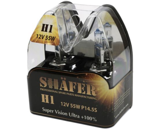 Автолампа SHAFER H112V55WSuperVisionUltra+100 (SL3001), изображение 2 Автолампа SHAFER H112V55WSuperVisionUltra+100 (SL3001), изображение 2