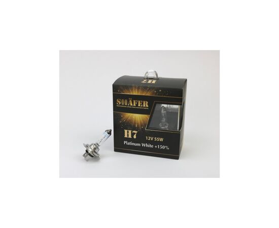 Автолампа SHAFER H712V55WPlatinumWhite+150 (SL3007P)