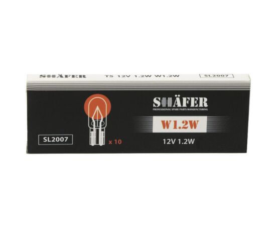 Автолампа SHAFER 12V1.2WW1.2W (SL2007), изображение 2 Автолампа SHAFER 12V1.2WW1.2W (SL2007), изображение 2
