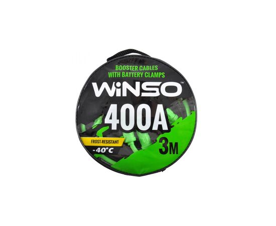 Провода для запуска для автомобиля WINSO 400А, 3м (138430), изображение 2 Провода для запуска для автомобиля WINSO 400А, 3м (138430), изображение 2