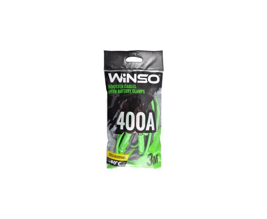 Провода для запуска для автомобиля WINSO 400А, 3м (138420), изображение 2 Провода для запуска для автомобиля WINSO 400А, 3м (138420), изображение 2