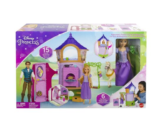 Кукла Disney Princess Рапунцель Высокая башня (HLW30), изображение 2 Кукла Disney Princess Рапунцель Высокая башня (HLW30), изображение 2