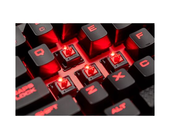 Клавиатура Corsair K63 Cherry MX Red UA USB Black (CH-9115020-RU), изображение 3 Клавиатура Corsair K63 Cherry MX Red UA USB Black (CH-9115020-RU), изображение 3