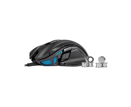 Мишка Corsair Nightsword RGB Tunable FPS/MOBA USB Black (CH-9306011-EU), зображення 5 Мишка Corsair Nightsword RGB Tunable FPS/MOBA USB Black (CH-9306011-EU), зображення 5