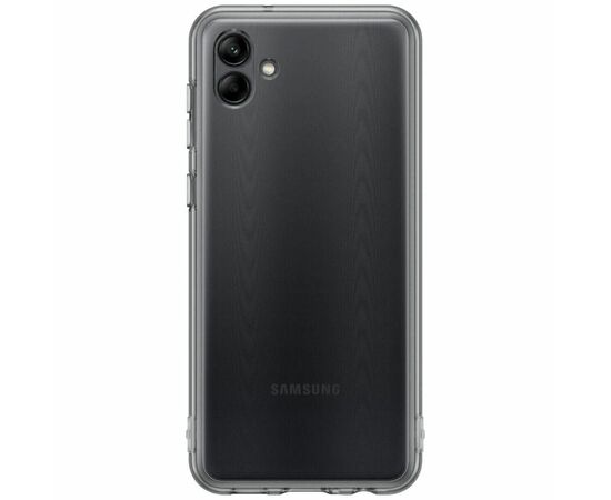 Чехол для моб. телефона Samsung Samsung A04 Soft Clear Cover Black (EF-QA045TBEGRU), изображение 2 Чехол для моб. телефона Samsung Samsung A04 Soft Clear Cover Black (EF-QA045TBEGRU), изображение 2