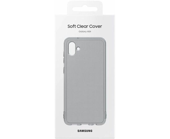 Чехол для моб. телефона Samsung Samsung A04 Soft Clear Cover Black (EF-QA045TBEGRU), изображение 5 Чехол для моб. телефона Samsung Samsung A04 Soft Clear Cover Black (EF-QA045TBEGRU), изображение 5