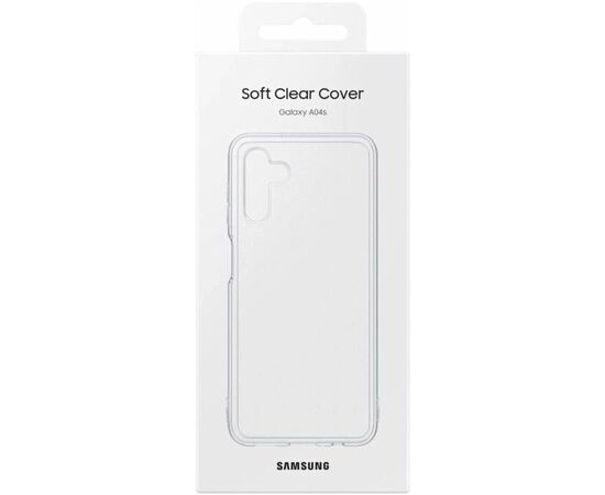 Чехол для моб. телефона Samsung Samsung A04s Soft Clear Cover Transparency (EF-QA047TTEGRU), изображение 5 Чехол для моб. телефона Samsung Samsung A04s Soft Clear Cover Transparency (EF-QA047TTEGRU), изображение 5