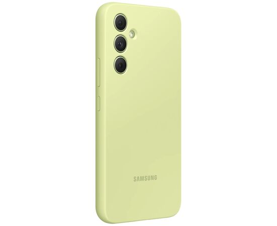 Чехол для мобильного телефона Samsung Samsung A54 Silicone Case Lime (EF-PA546TGEGRU), изображение 4 Чехол для мобильного телефона Samsung Samsung A54 Silicone Case Lime (EF-PA546TGEGRU), изображение 4