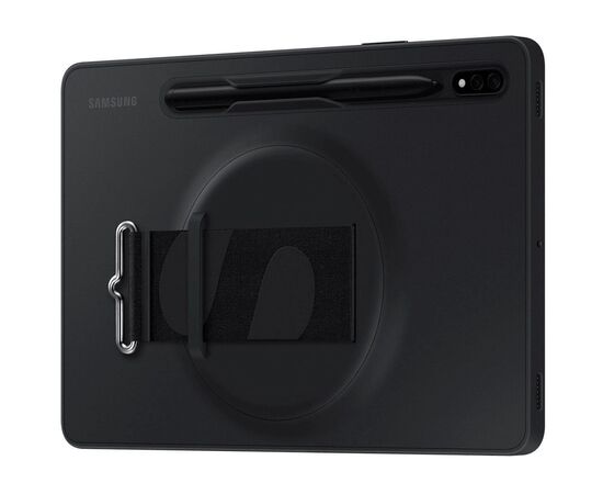 Чехол для планшета Samsung Strap Cover Tab S7/S8 (T870/X700) Black (EF-GX700CBEGRU), изображение 4 Чехол для планшета Samsung Strap Cover Tab S7/S8 (T870/X700) Black (EF-GX700CBEGRU), изображение 4